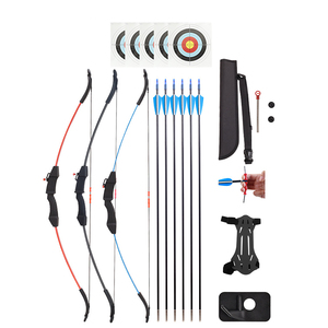 Fabriek Metalen Riser Takedown <span class=keywords><strong>Recurve</strong></span> Boog Set Outdoor Doelwit Boogschieten Training Jacht Stijl Duurzame Boog En Pijl Kit - Product Image 3