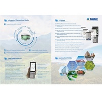 Penerima GNSS RTK Canggih A66AR 1408 Kanal dengan AR Stakeout dan 60 °   Tilt IMU untuk Survei Hidrografik Topografi