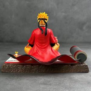 Figurine d'action Sage de l'anime Flow Wind Battle Meditation, modèle en PVC, personnage de film et de télévision japonais, ornement décoratif de bureau, vente en gros - Product Image 3