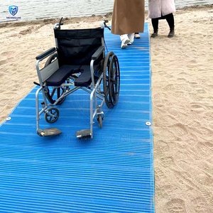Passerella da Giardino in Poliestere 100% per Esterni, <span class=keywords><strong>Accesso</strong></span> per Sedie a Rotelle, Ideale per Spiaggia e Patio - Product Image 1