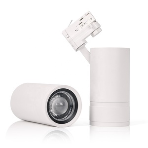 LED-Fokus licht 3-Phasen-4-Draht-LED-Schienenscheinwerfer 220V 15W 20W 35W Triac Dali Dimmbare COB-Schienen leuchten - Product Image 1