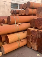 Extérieur Indonésie Rouge Blanc Meranti Shorea Merbau Revêtement de sol Porte Fenêtre Cadre Main courante Taun Jarrah Terrasse et clôture
