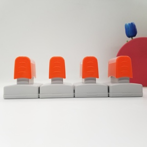 Tampons Flash à poignée multicolore, Offre Spéciale double mousse pré-encrée, série F pour timbres d'<span class=keywords><strong>adresse</strong></span> personnalisés - Product Image 4