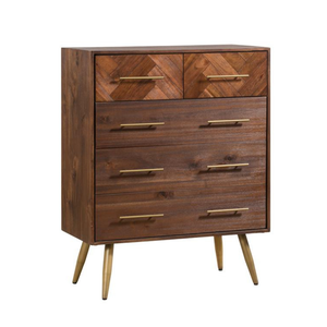 BERGEN Collection Armoire Tallboy en bois Armoire en bois de haute qualité Meubles de salon Prix de gros - Product Image 3