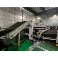 Ligne de production de tissu non tissé fibre de chanvre faisant la machine de feutrage d'aiguille