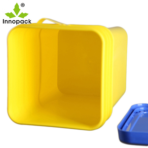 Cubeta de Plástico Cuadrada o Redonda de 5 Libras, 15 <span class=keywords><strong>Litros</strong></span>, <span class=keywords><strong>25</strong></span> Libras, con Tapa y Molde para Almacenamiento, Lavado de Autos, Alimentos, Pasteles - Product Image 4