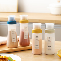 Bouteille à saupoudrer en plastique anti-humidité de style japonais pour farine, sucre, café, épices de barbecue - Usage commercial et domestique