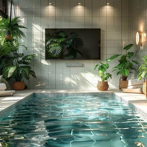 Televisor para Exteriores de 65 Pulgadas, 4K, Resistente al Agua, con Función Inteligente y Altavoz Integrado, para Publicidad, Partidos de Fútbol, Hoteles y Resorts - Product Image 6