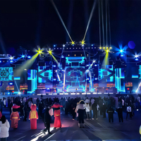 Luces Láser Estroboscópicas de Alta Velocidad de 400W con Control DMX512, Clasificación IP65, RGBW para Iluminación de Paisajes y Escenarios