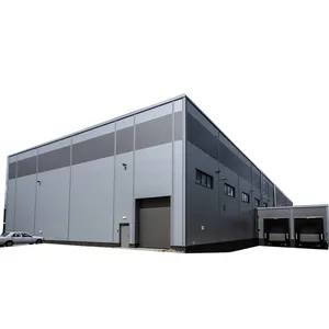 Top Quality Easy Installation Great Boss Workshop Factory Warehouse Prefabricated Prefab Steel Structure Building