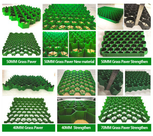 Dalles <span class=keywords><strong>de</strong></span> gazon en plastique HDPE modernes FYK pour allées et parkings |   Tapis <span class=keywords><strong>de</strong></span> renforcement du sol et <span class=keywords><strong>de</strong></span> protection des pelouses - Product Image 3