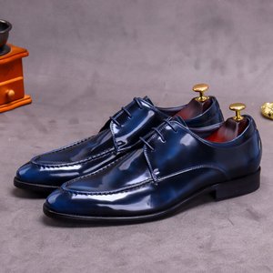 Dernières <span class=keywords><strong>chaussures</strong></span> de soirée pour hommes de bureau, <span class=keywords><strong>chaussures</strong></span> en <span class=keywords><strong>cuir</strong></span> véritable, mocassins pour hommes <span class=keywords><strong>sans</strong></span> logo, <span class=keywords><strong>chaussures</strong></span> habillées formelles faites à la main, <span class=keywords><strong>chaussures</strong></span> Oxford - Product Image 6