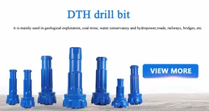 China Supplier Coal Mining BR2 76mm Middle Air Pressure DTH Hammer Drill Bit