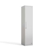 Casier de rangement pour vêtements en acier durable, autoportant, verrouillable, à un seul niveau, de taille personnalisée, pour chambre à coucher, meubles de maison