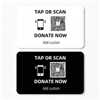 Carte de visite personnalisée NFC avec logo personnalisé, puce RFID d'accès hôtelier NTAG213, étanche