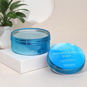 Contenedor de barra de jabón de aluminio de 100ml y 3,3 oz, embalaje de jabón de estaño, aceites esenciales, lociones, cremas faciales, té, cera para el cabello, crema cosmética para Barba - Product Image 2