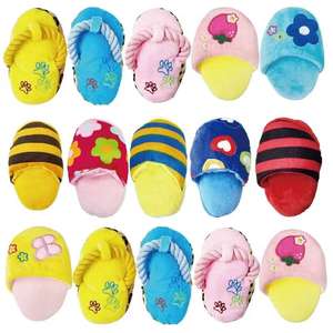 Juguetes para Mascotas, Sonajero de Peluche con Forma de Zapatilla, Juguetes para Masticar con Sonido para Perros y Gatos, Productos Divertidos para Perros - Product Image 2