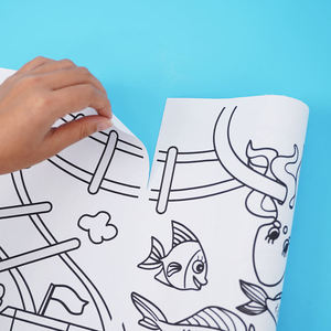 Rotolo di Carta da Disegno per Bambini, Rotolo di Carta Adesiva per Pittura Fai-da-Te, Regalo di Natale per Bambini - Product Image 4