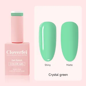 Cloverfei Summer UV Led Soak Off 3 en 1 un paso Gel Polish Venta al por mayor Hema Free Nail gel Polish Set