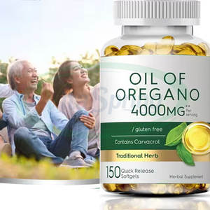 Extracto de aceite de orégano ASAP, cápsulas blandas de aceite de semilla negra, suplemento de etiqueta privada, cápsulas blandas de aceite de orégano - Product Image 2