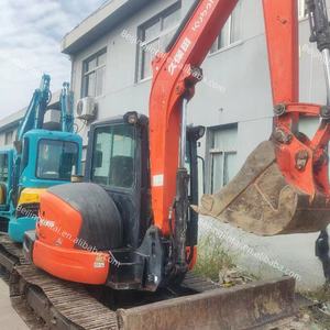 Excavadora Usada KUBOTA KX165, Mini Excavadora Roja de 5.5 a 6 Toneladas, Rendimiento Duradero y Confiable, para la Colocación de Tuberías - Product Image 3