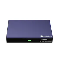 Boîtier TV Android 8K Wifi6 Vseebox V6 Plus, lecteur multimédia intelligent, décodeur pour divertissement à domicile