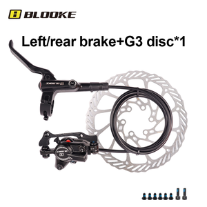 Ensemble de freins à disque hydrauliques BLOOKE BM510 pour vélos de montagne, frein à étrier noir 650g 800/1400mm - Product Image 2