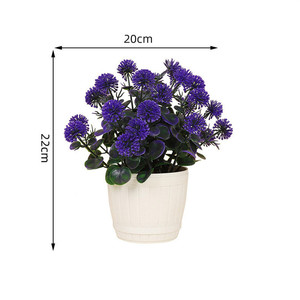 Décoration intérieure, bonsaï <span class=keywords><strong>lilas</strong></span>, fleur artificielle, petites plantes <span class=keywords><strong>en</strong></span> <span class=keywords><strong>pot</strong></span>, fausse plante <span class=keywords><strong>en</strong></span> <span class=keywords><strong>pot</strong></span> pour table - Product Image 3