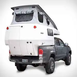 EcoCampor comodo e confortevole camion Camper 4x4 materiale in fibra di vetro camion Camper jack in vendita