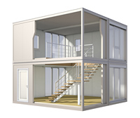 Maison modulaire mobile préfabriquée contemporaine de luxe de 20 pieds bon marché minuscule bureau à domicile boutique maison mobile préfabriquée pour hôtels