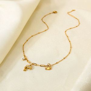 Goth Necklace Cross Border Multi Exclusive Trending Design Anti-bending Structure Hollow Link Weight - Product Image 2