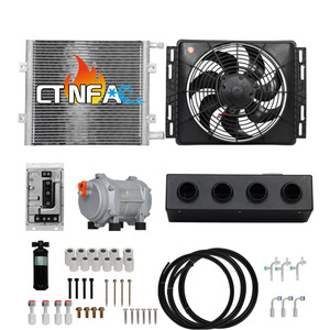 Aire acondicionado eléctrico portátil Calefacción Caravana Precio de fábrica Sistemas de coche Automotriz 12V Aire acondicionado eléctrico para coche - Product Image 4