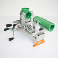 Nouvelle machine à souder par emboîtement PPR/PPH/PVDF 20-63 mm avec 3 pinces, soudeuse plastique