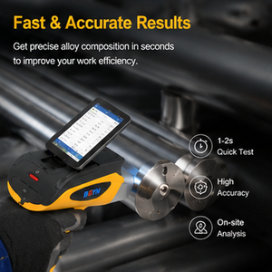 เครื่องวิเคราะห์แบบพกพา BNXRF326 เครื่องตรวจจับ SDD ความเร็วสูง เครื่องทดสอบทองคำแบบพกพา XRF Gun เครื่องวิเคราะห์ XRF - Product Image 3