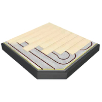 Plaque chauffante contemporaine SOHO pour chauffage par le sol à sec, panneaux en polystyrène XPS-300, ignifugité B1, garantie 5 ans, fonctionnement à -50°C et 75°C