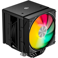 Refroidisseur CPU upHere UE2 Elite ARGB 6 caloducs, double tour minimaliste, ventilateur PWM 120 mm pour Intel LGA 1700 1851 AMD AM5 AM4