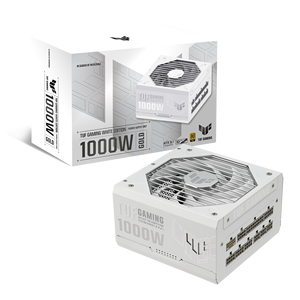 Nuevo en Stock: Fuente de Alimentación TUF Gaming 1000W Gold BK&WH ATX3.1 Totalmente Modular, Certificación 80 PLUS GOLD, con Conectores de 24/20 Pines para PC de Escritorio - Product Image 5