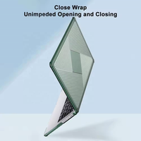 Étui rigide en plastique rose mat ultra fin pour ordinateur portable pour macbook air 15 pouces