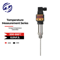Transmetteur d'humidité et de température 4-20mA en acier inoxydable IP65, précision 0,50%, personnalisable OEM/ODM pour usage industriel