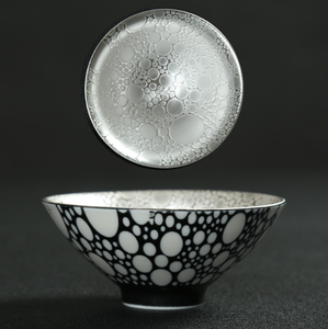Taza <span class=keywords><strong>de</strong></span> Té <span class=keywords><strong>de</strong></span> <span class=keywords><strong>Plata</strong></span> <span class=keywords><strong>de</strong></span> Ley Personalizada, Taza <span class=keywords><strong>de</strong></span> Té <span class=keywords><strong>de</strong></span> Porcelana Hecha a Mano con Interior Dorado en <span class=keywords><strong>Plata</strong></span>, Tazón <span class=keywords><strong>de</strong></span> Té Kung Fu Cónico Tradicional - Product Image 2