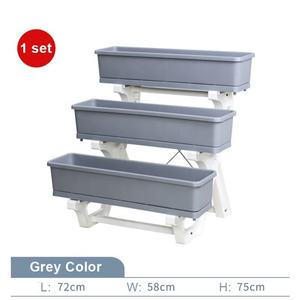 Support de présentation de plantes à 3 niveaux, étagère à fleurs pour la maison, support de rangement pour fleurs - Product Image 3