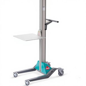 <span class=keywords><strong>Ameise</strong></span> Elektrischer Hebelhubtisch 80 kg Tragfähigkeit 12 V Batterie (7,2 Ah) Legierungsstahl Aluminium 434x418 mm Plattform 1.440 mm Hubhöhe - Product Image 1