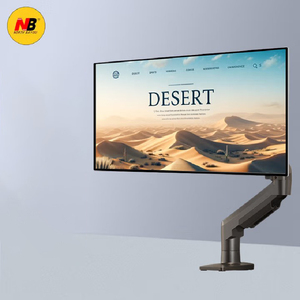 NB F80 Full Motion 17-27 Inch Desktop Gas Spring Monitor <strong>Stand</strong> <strong>TV</strong> <strong>Mounts</strong> &amp; Carts for 2-9kg LCD LED Displays - Product Image 1
