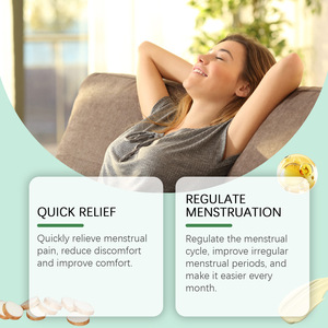 Crema de alivio menstrual de ñame natural a base de hierbas para aliviar la dismenorrea y regular la crema nutritiva de cólico menstrual - Product Image 4