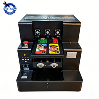 Imprimante à plat UV A4 SGW et machine UV DTF 2-en-1, imprimante 3D à vernis en relief pour bouteilles, tasses, stylos, verre, bois