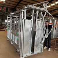 Barrière d'encerclement automatique pour bovins, à utilisation facile et peu exigeante en termes de travail, pour l'équipement d'élevage directement sur site