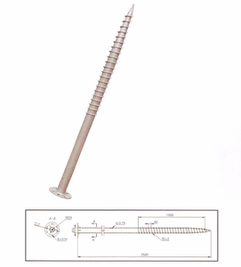 Venta Caliente 2022: Fábrica de Pilotes Helicoidales Metálicos para Suelos - Product Image 2