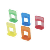 Fourniture directe usine : Clips de nivellement pour carrelage 0,5-2 mm, accessoires de positionnement, entretoises de carrelage, bases et clips de nivellement en plastique