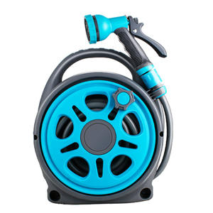 Enrouleur de tuyau d'arrosage de jardin rétractable automatique durable en gros, 50 pieds, mini enrouleur de tuyau d'arrosage de jardin portable, tuyaux d'arrosage de jardin réglables - Product Image 1