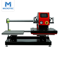 Presse à chaud pneumatique manuelle à double station Microtec XPDS-20M pour transferts à haute capacité